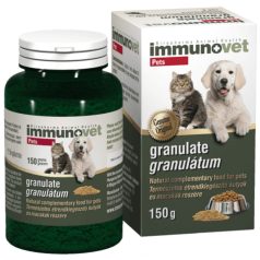   ImmunoVet Pets Granulátum Prírodný Posilňovač imunity 150 g