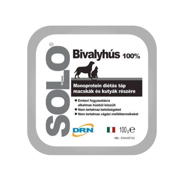 Solo Mäsová paštéta z byvolieho mäsa 100g