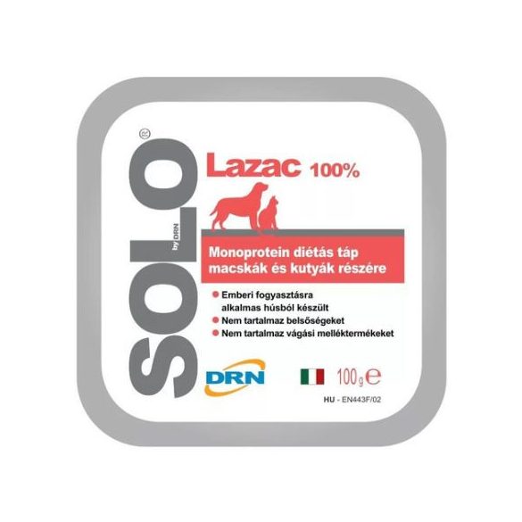 Solo Mäsová paštéta z lososa 100g